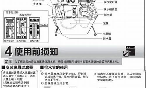 海尔洗衣机使用说明书_海尔洗衣机使用说明