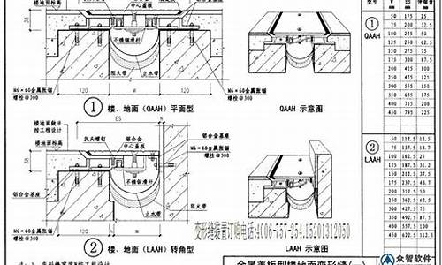 建筑伸缩缝做法图集_建筑伸缩缝做法图集1